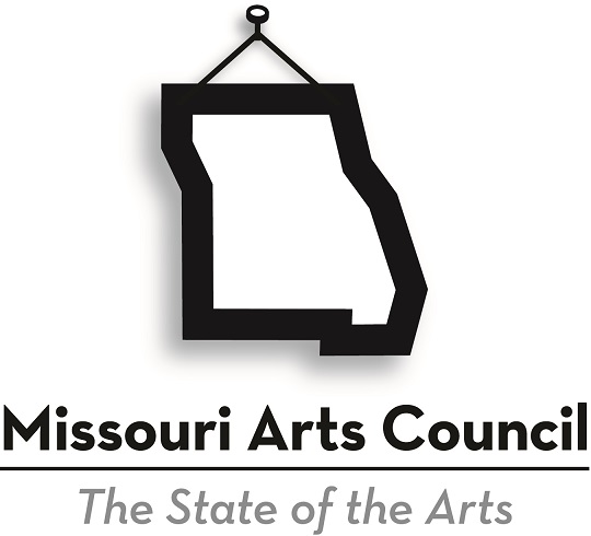 Black/white Missouri Arts Council logo
