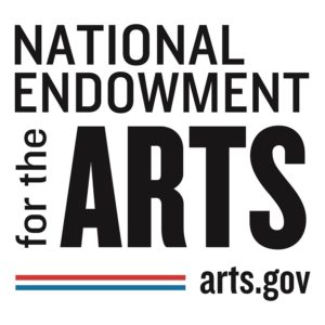 Black, red, white, blue National Endowment for the Arts logo