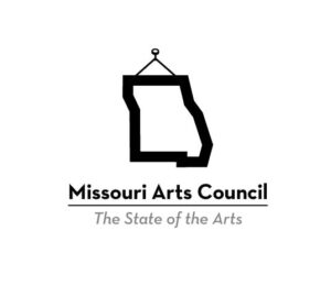 Black and white Missouri Arts Council logo